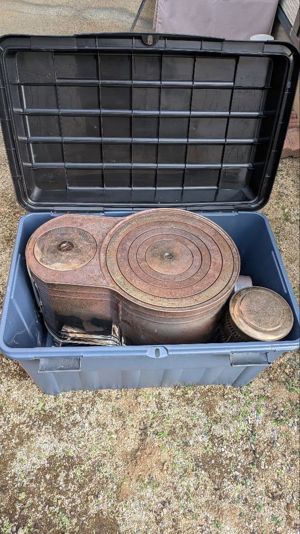 ホンマ製作所 薪ストーブステンレス時計1型 延長用煙突2本新品＆収納箱付けます♪