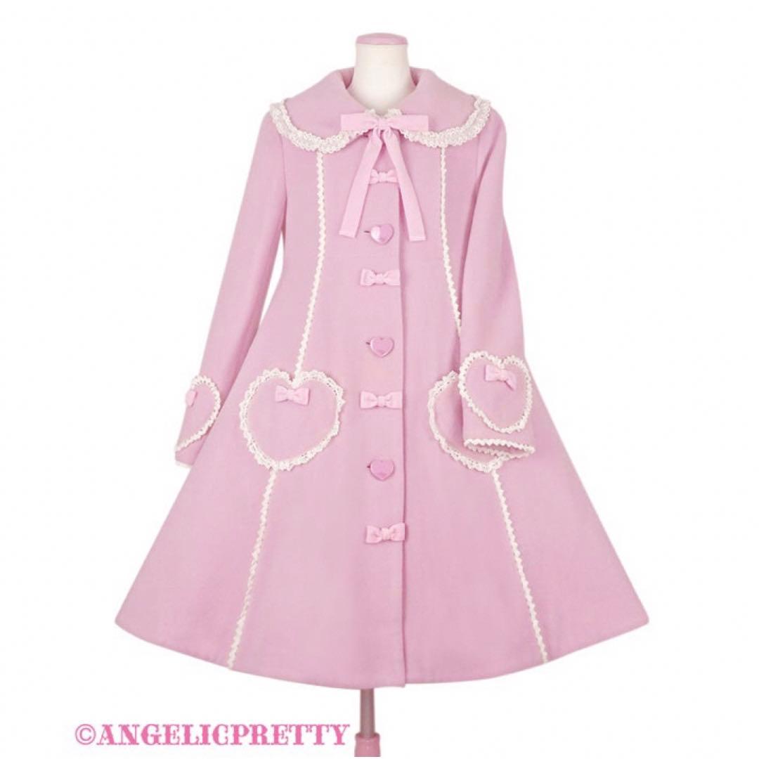 angelic pretty lovelyハートポケットコート - メルカリ