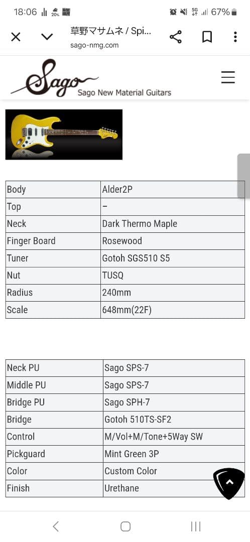 金額相談】sago Classic Style-S ベアナックルPU搭載 - メルカリ