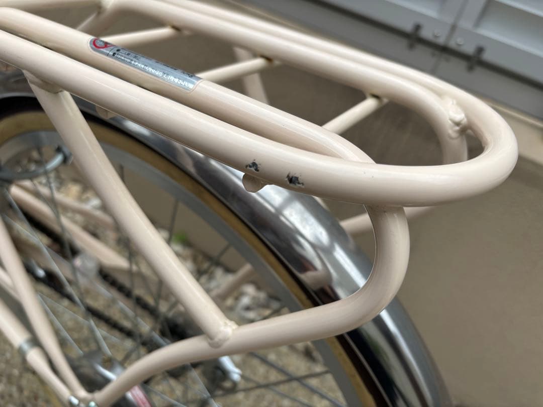 【美品】あさひ　ASAHIフェリークJr. 22インチ 子供　サイクル クリーム