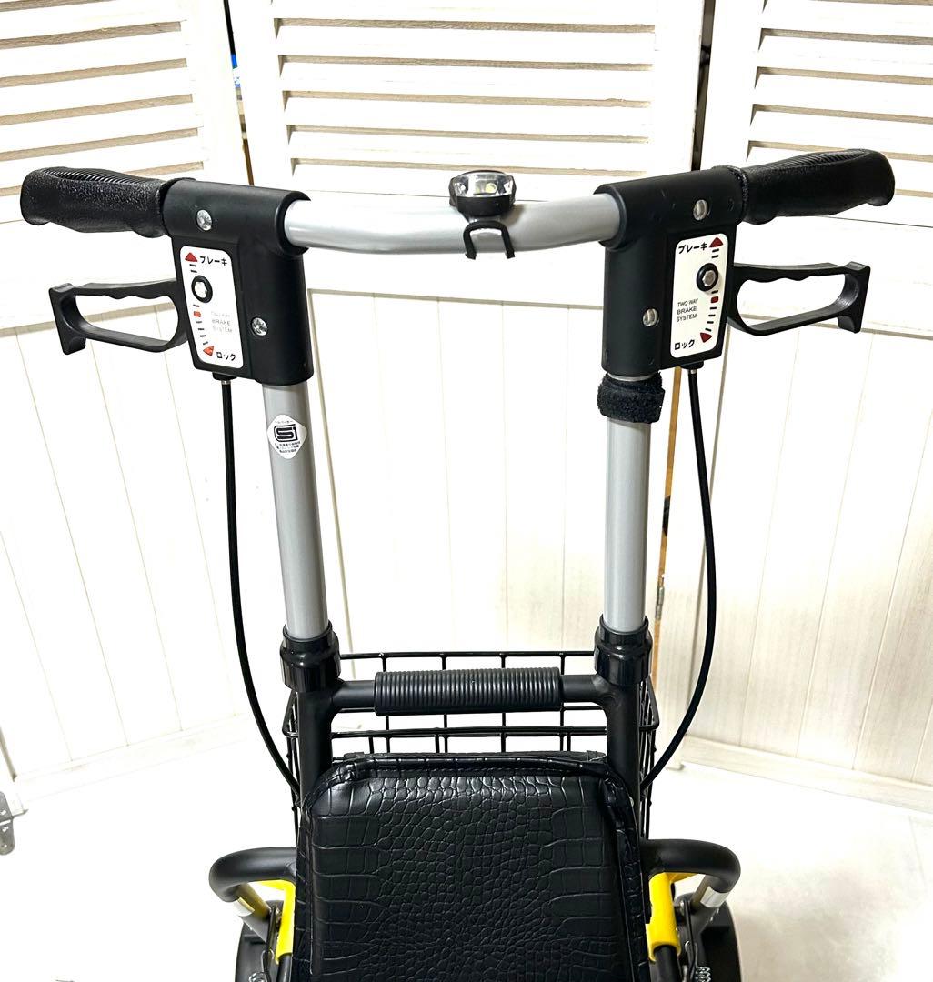 極美品 テノールEVO クロコダイルBK 島製作所 シルバーカー 説明書付き