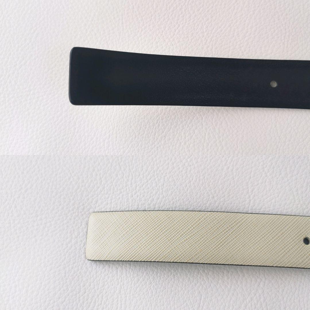 美品✨サルバトーレフェラガモ ダブルガンチーニ シルバーバックル ベルト