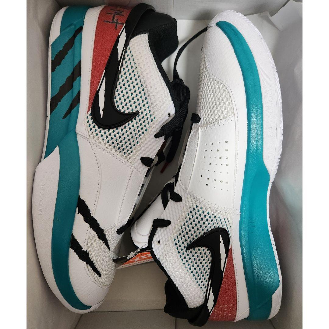 【未使用✨️27.5㎝】NIKE JA1 SCRATCH EP ホワイト 箱タグ