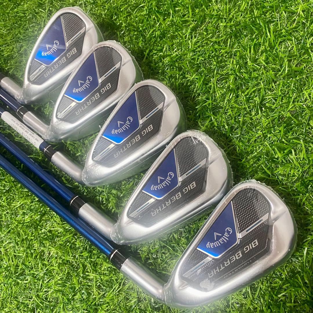 新品 キャロウェイ ビッグバーサ B21 アイアンセット 5本 R 右 保証書