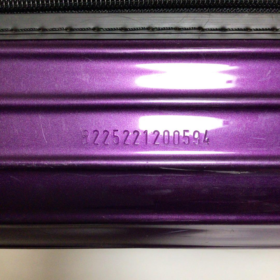 RIMOWA リモア　紫 キャリーケース 中型 メンズ　レディース　人気　高級