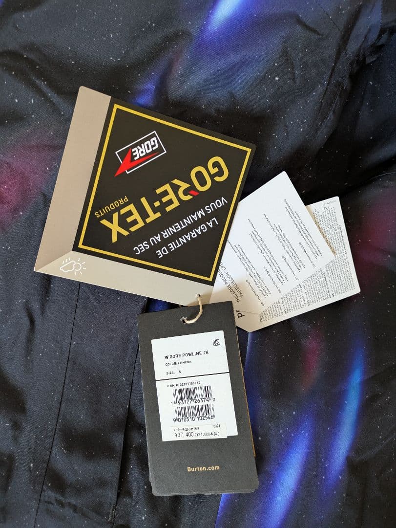 新品 バートン ゴアテックス スノーボードジャケット スノーウェア スノボウェア
