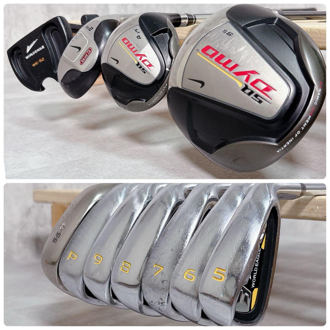 V929 ナイキ 他 ゴルフクラブ メンズ フルセット SQ Dymo オレンジ