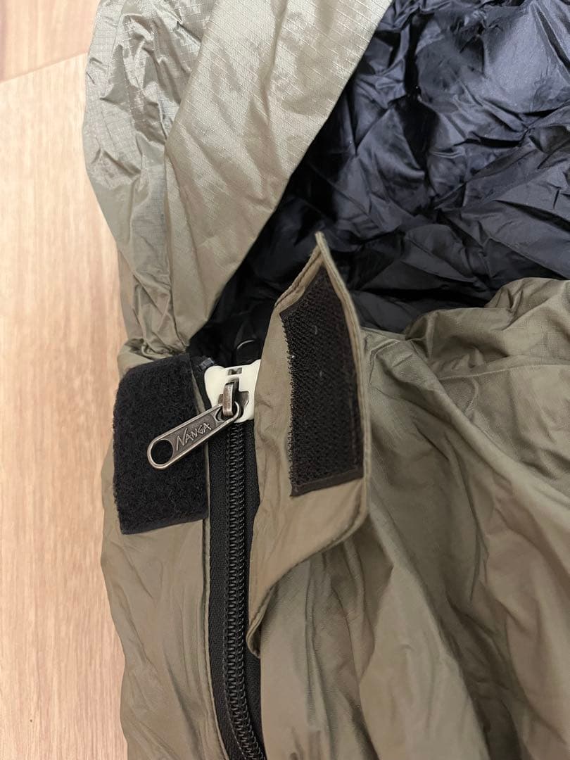 NANGA 寝袋　収納袋・一時保管用メッシュ袋付き