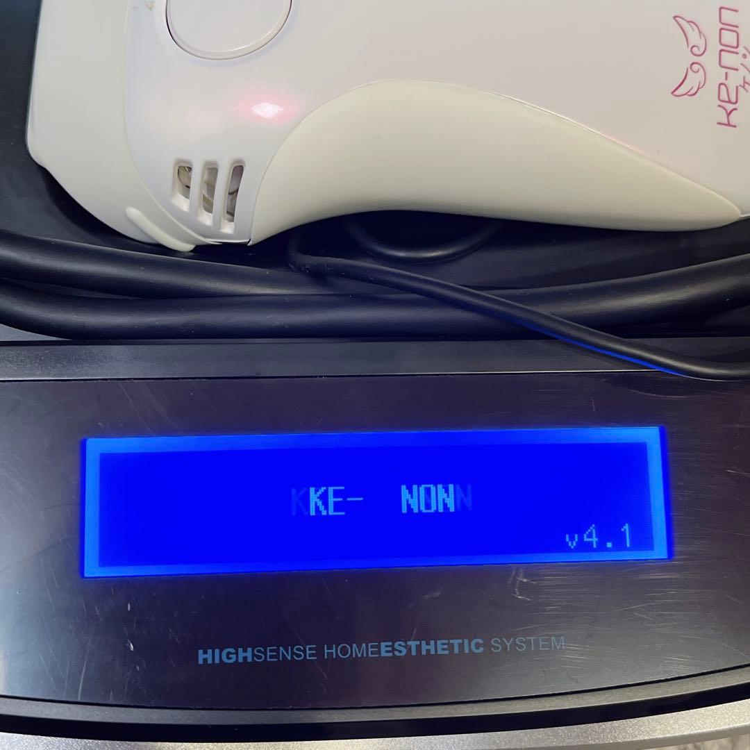 美品 Kenon 4.1 ケノン 脱毛器 カートリッジ 3つ付き 大型