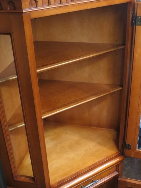 横浜ダニエル Daniel 樺材 コーナーボード/キュリオケース