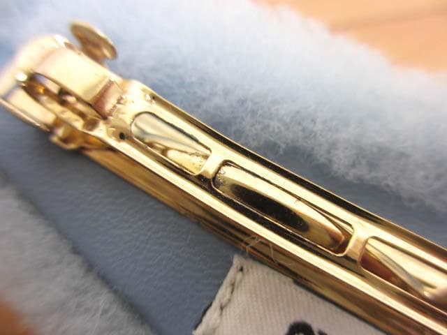 美品 ミュウミュウ 5IF092 シープファー バレッタ ヘアピン