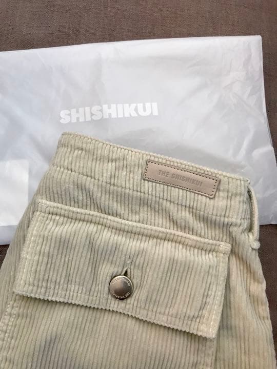 SHISHIKUI CORDUROY BAKER / CREAM 36 - メルカリ