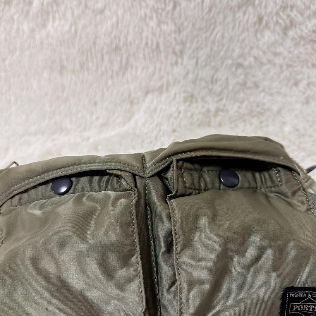 PORTER ウエストポーチ　ボディーバッグ　タンカー　カーキ　セージグリーン