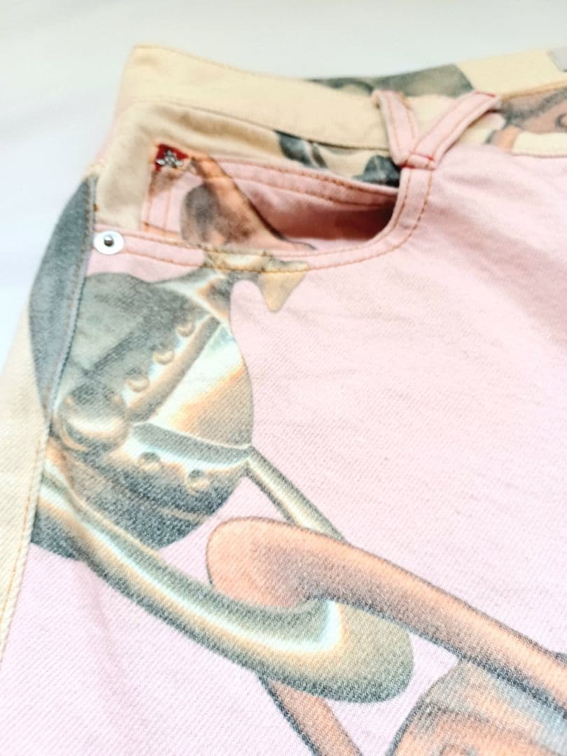 ヴィヴィアンウエストウッド　オーブチェーンテーパードデニムW34