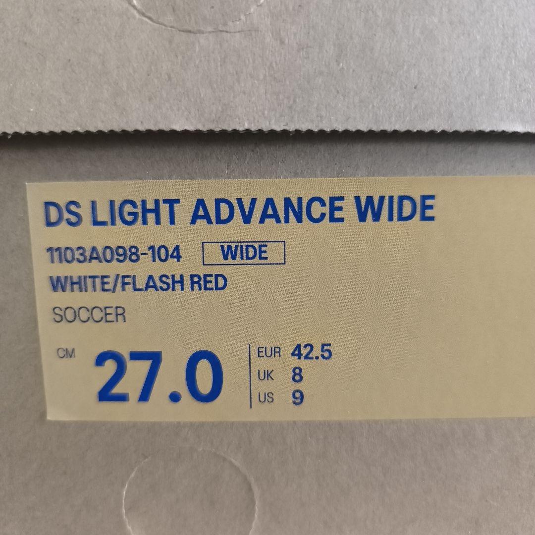 シューズ asics DS LIGHT ADVANCE WIDE 27.0cm