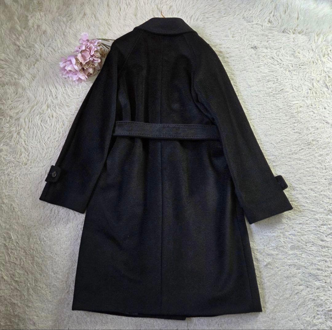 極美品 Max Mara マニュエラ キャメル100% サイズ40 L ブラック - メルカリ