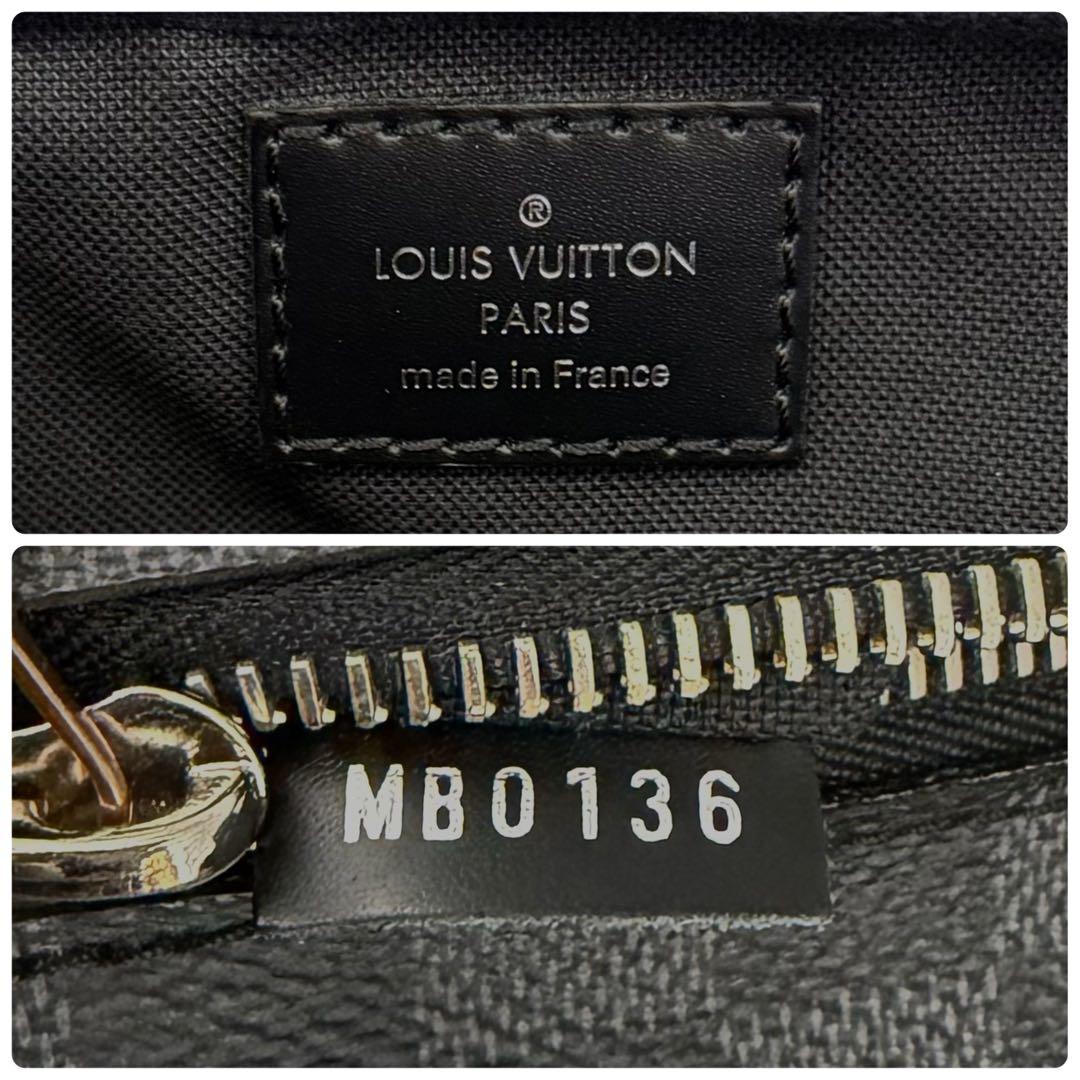 [新品同様] ルイヴィトン　ダミエ　グラフィット　アンブレール　ボディバッグ