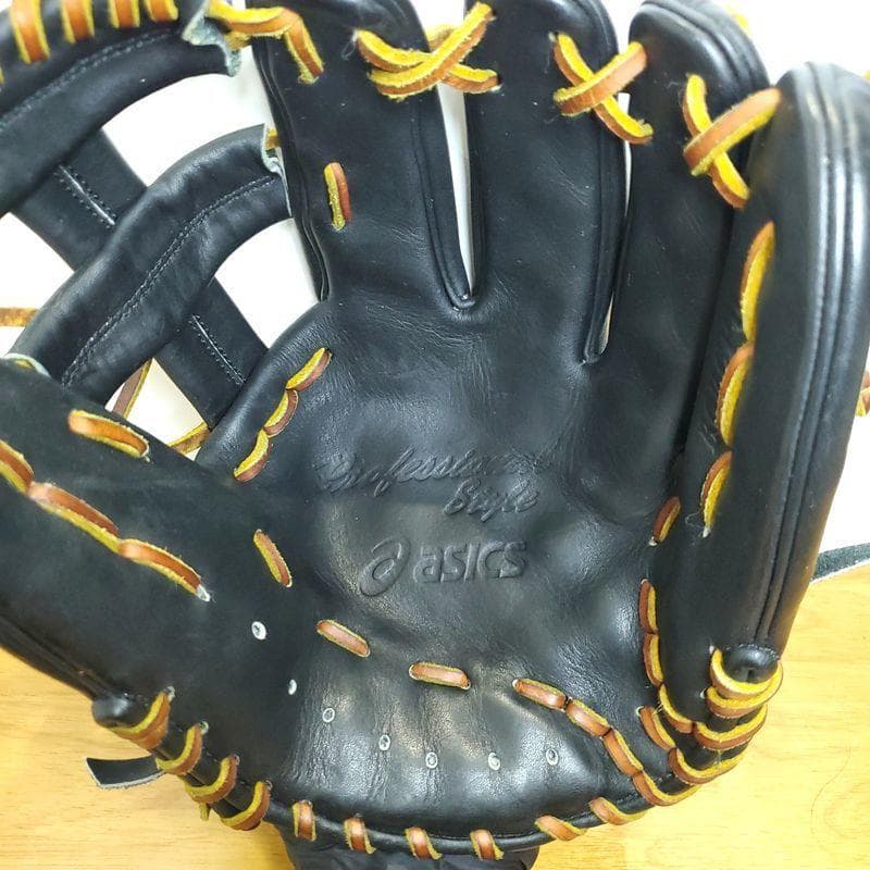 アシックス 片岡治大モデル ファーストバック 内野用 軟式グローブ