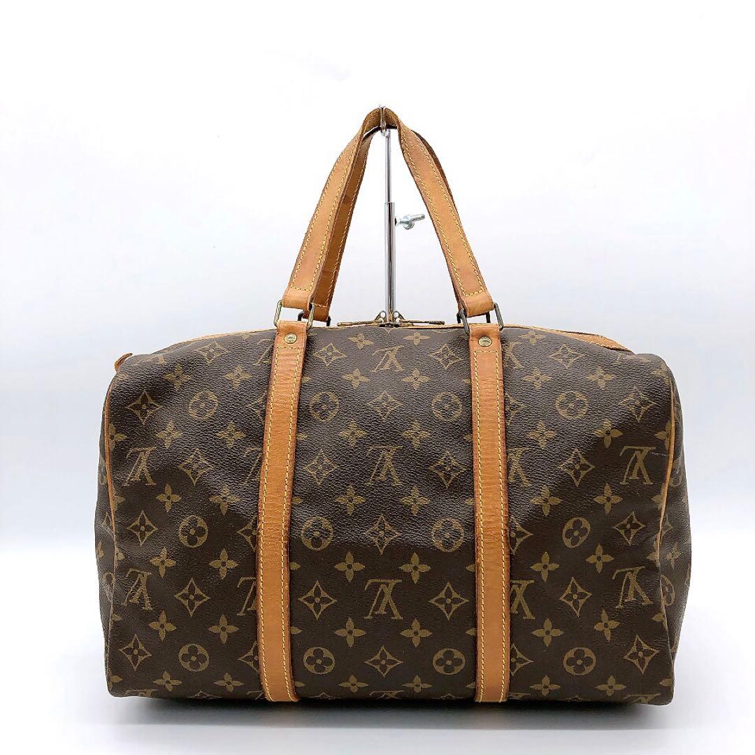 【LOUIS VUITTON】サックスプール35 ボストンバッグ　モノグラム