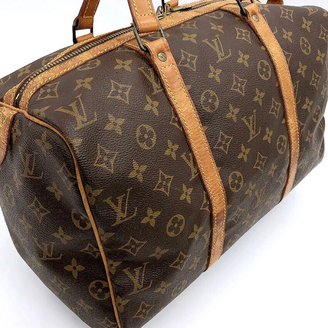 【LOUIS VUITTON】サックスプール35 ボストンバッグ　モノグラム