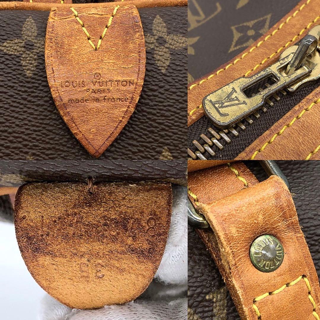 【LOUIS VUITTON】サックスプール35 ボストンバッグ　モノグラム