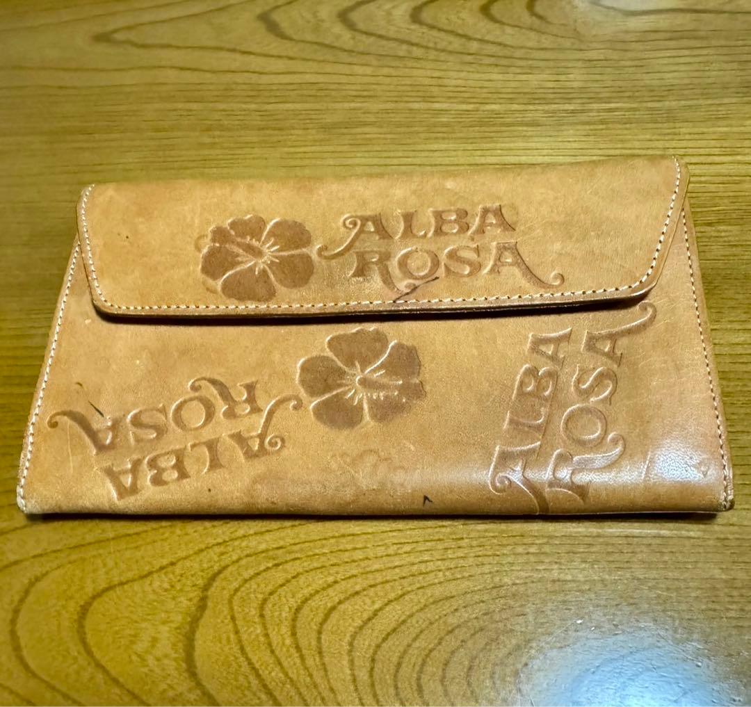 アルバローザ ALBA ROSA ヌメ革長財布 - メルカリ