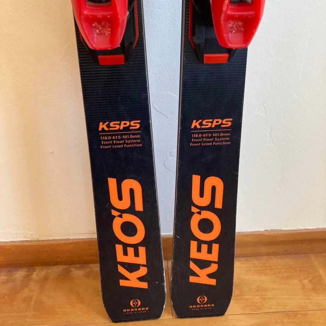 OGASAKA オガサカ スキー板 KS-PS 165cm 黒