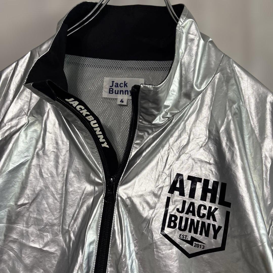 Jack Bunny!! ジャックバニー　アスレチックジャケット シルバー　4