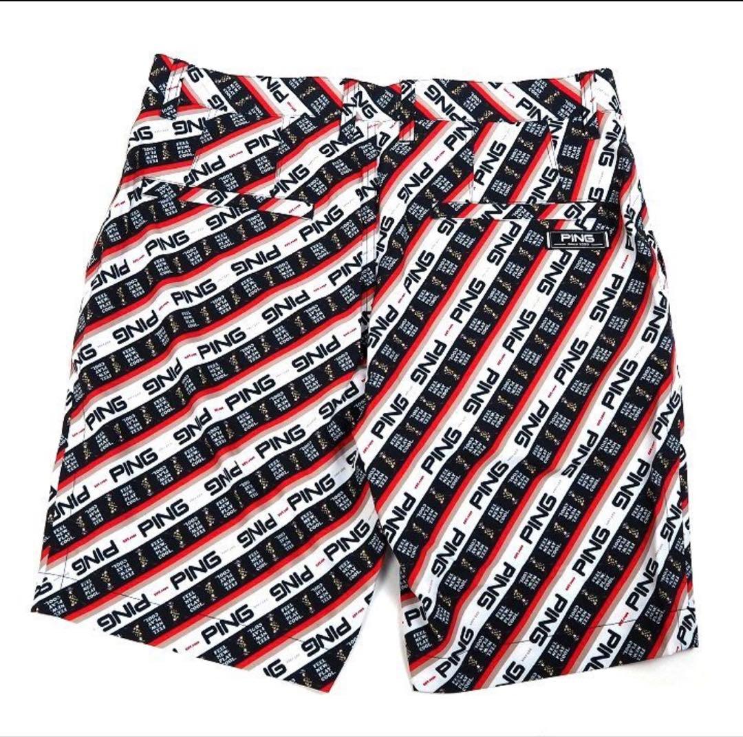 ★値下げ★ 新品 PINGゴルフウエア セットアップ レッド L