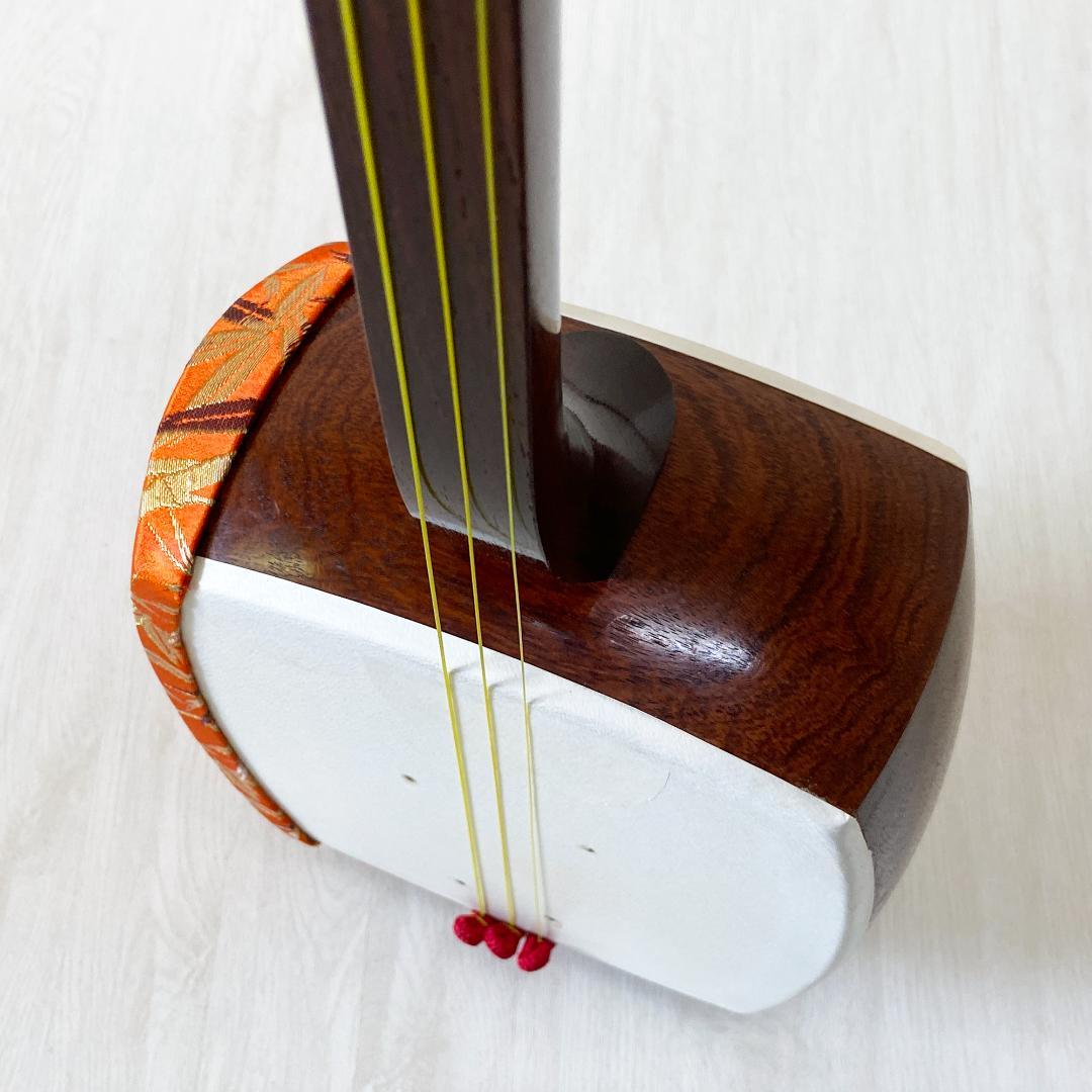 三味線 細竿 丸打胴