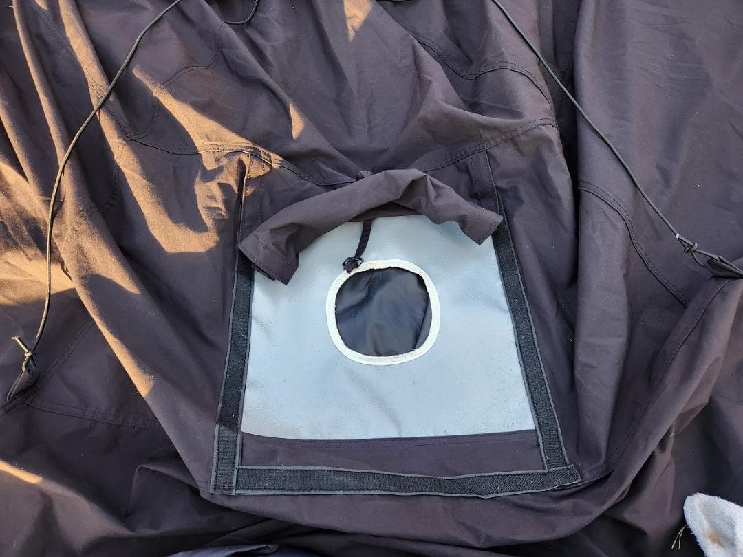 カ*ズ様 KANGGOGO ベルテント 黒 TC 5m 2泊のみ使用 中古 - メルカリ