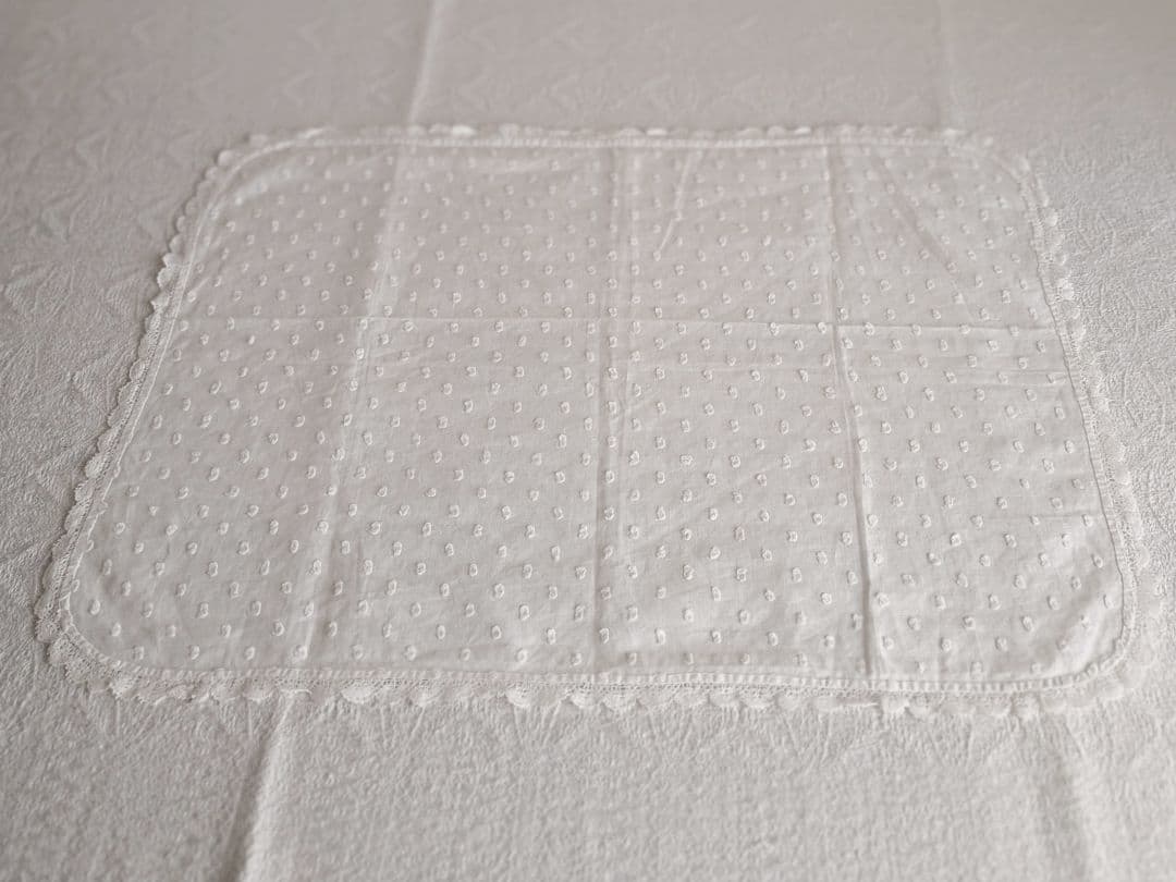 【ma さま】vintage cloth ❀ お花畑のような スクエアマット