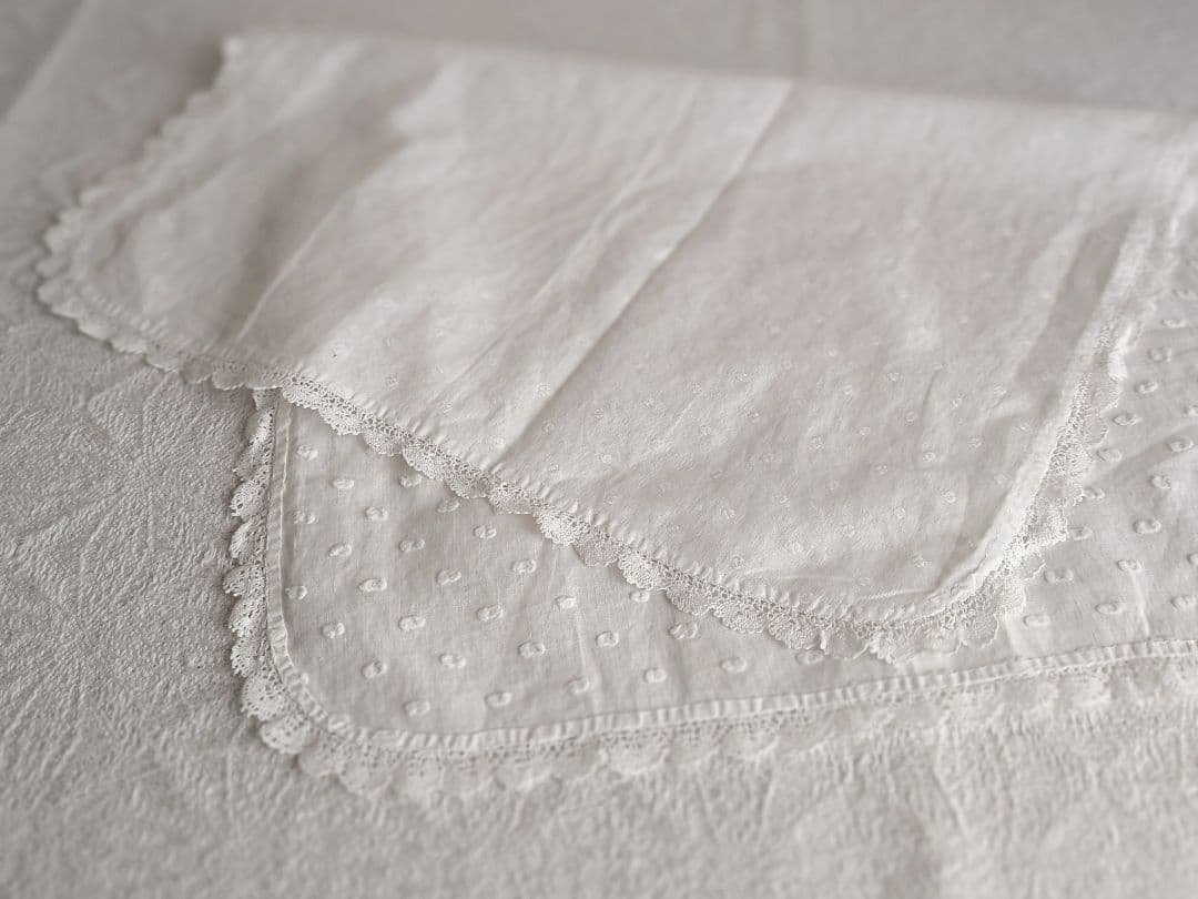 【ma さま】vintage cloth ❀ お花畑のような スクエアマット