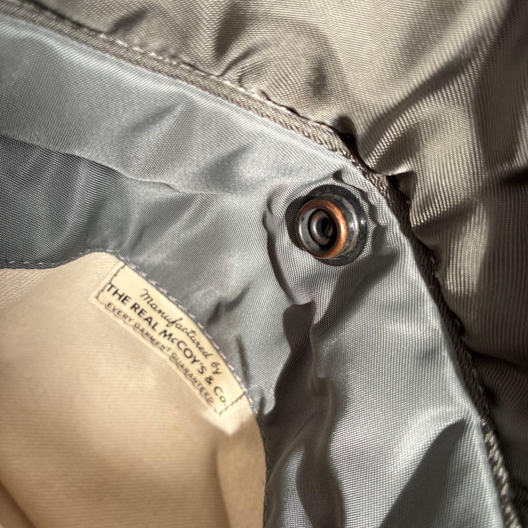 ザリアルマッコイズMA-1ジャケット　トムキャット仕様　X L