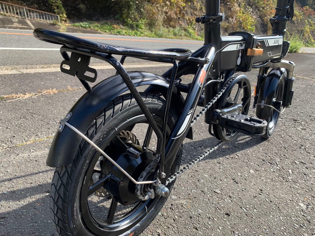 【動作確認済】送料無料AiDDE 折りたたみ電動アシスト自転車A1 14インチ