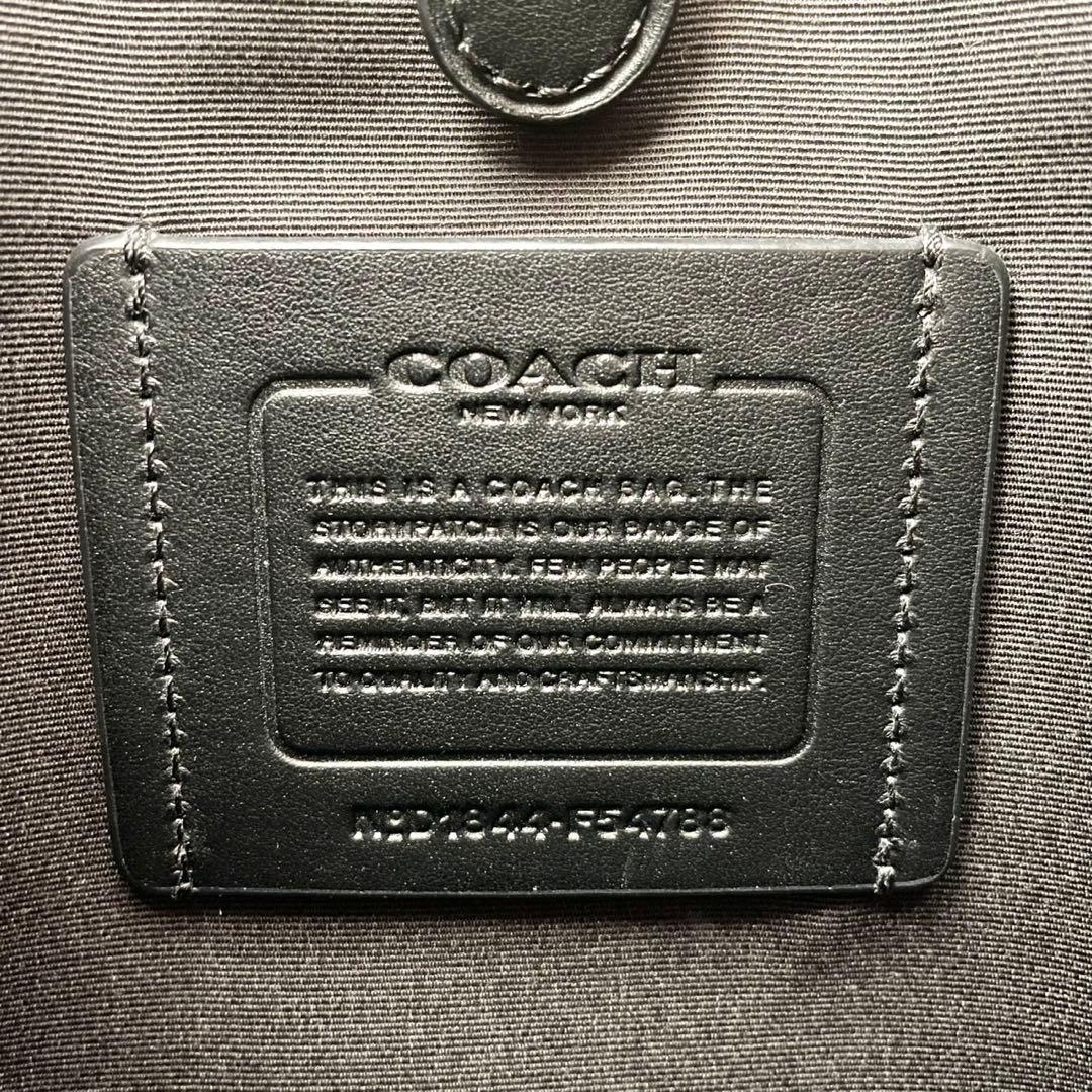 【極美品】COACH メンズ ショルダーバッグ ヘリテージ フライトバッグ