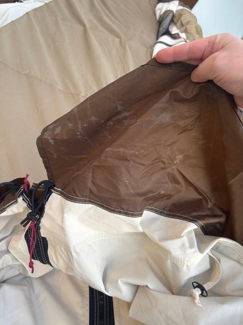 迅速の⭐︎けぇロッジシェルターT/C ポールのみ