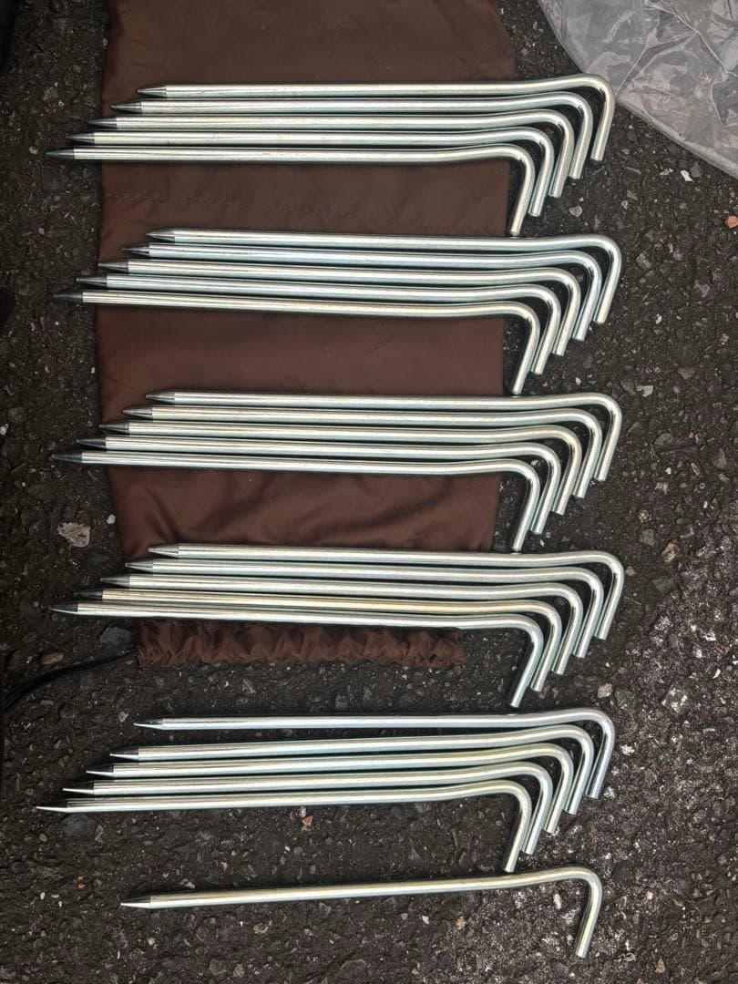 迅速の⭐︎けぇロッジシェルターT/C ポールのみ