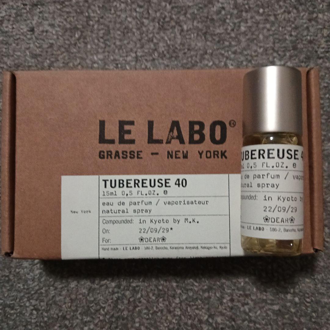 香水(ユニセックス) LE LABO TUBEREUSE 40 15ml