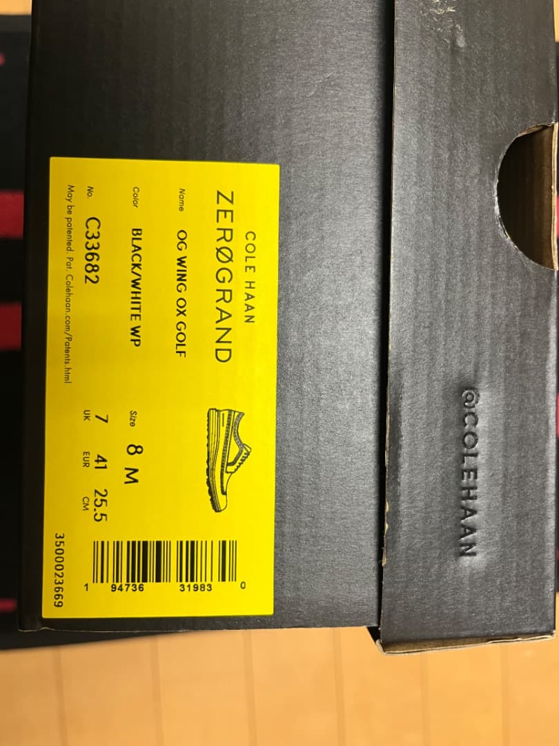 コールハーン メンズ ゴルフシューズ Cole Haan 25.5 新品