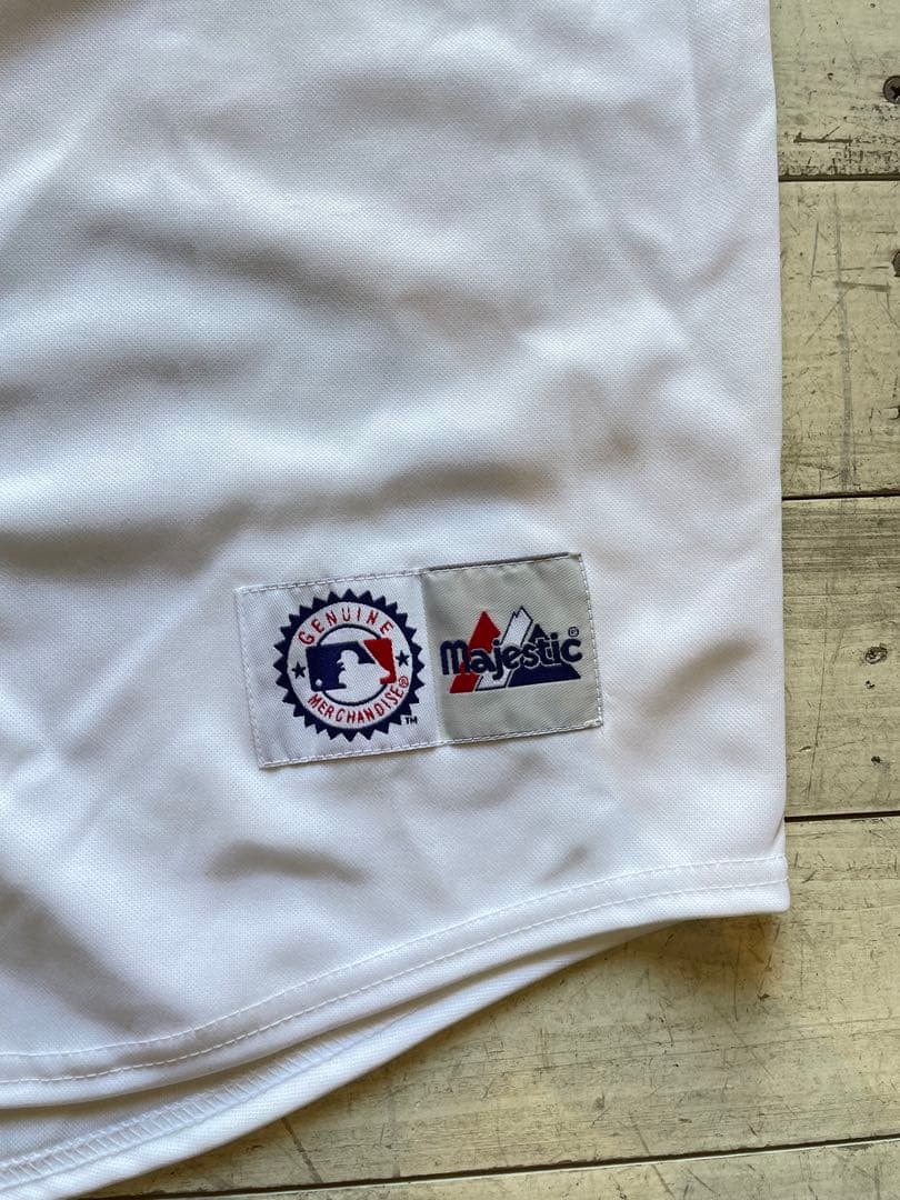 デッドストック マリナーズ　イチロー　ベースボールシャツ　マジェスティック