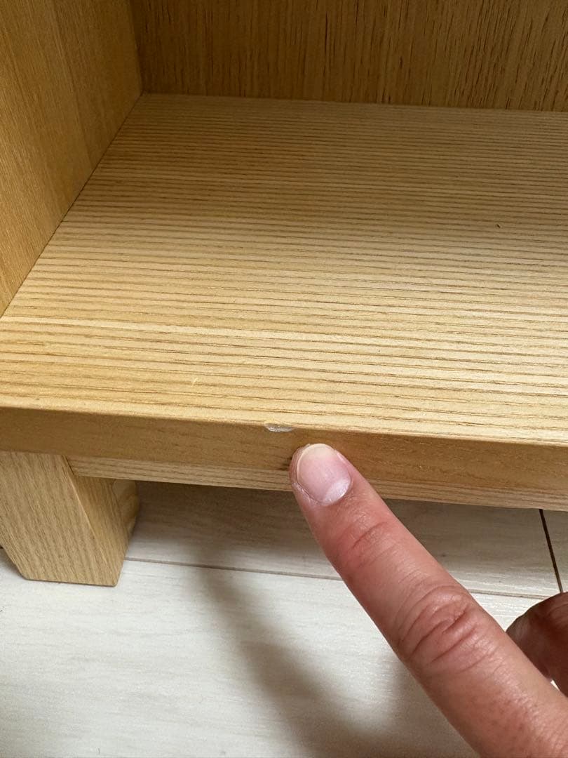 無印良品 MUJI 組み合わせて使える木製収納 ミドルタイプ 奥行21cm