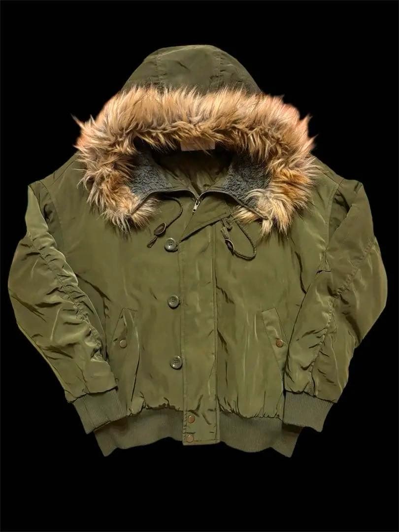 00s archive n2b ma1 ファー付き 短丈 ダウン ジャケット