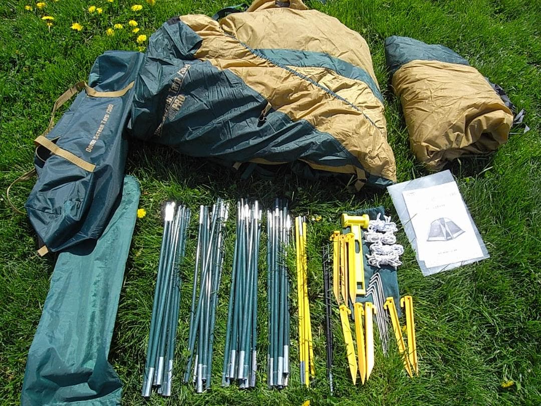 【設営確認済】コールマン ドームスクリーンタープ/380