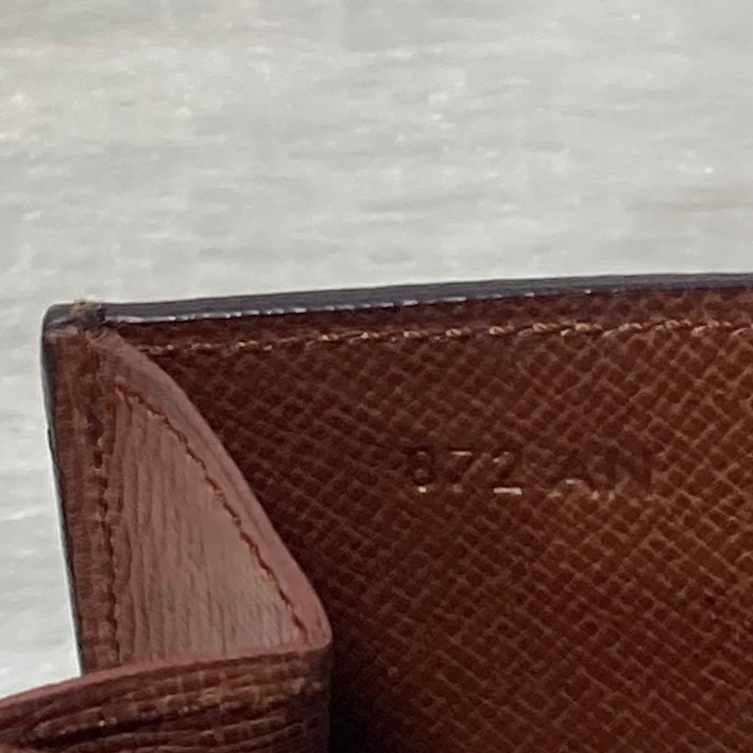 LOUIS VUITTON ヴィトン　長財布　クレディ　二つ折り　財布　茶色