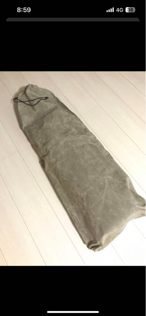 december アウトドア オーダータープ　パラフィン帆布　ディッセンバー