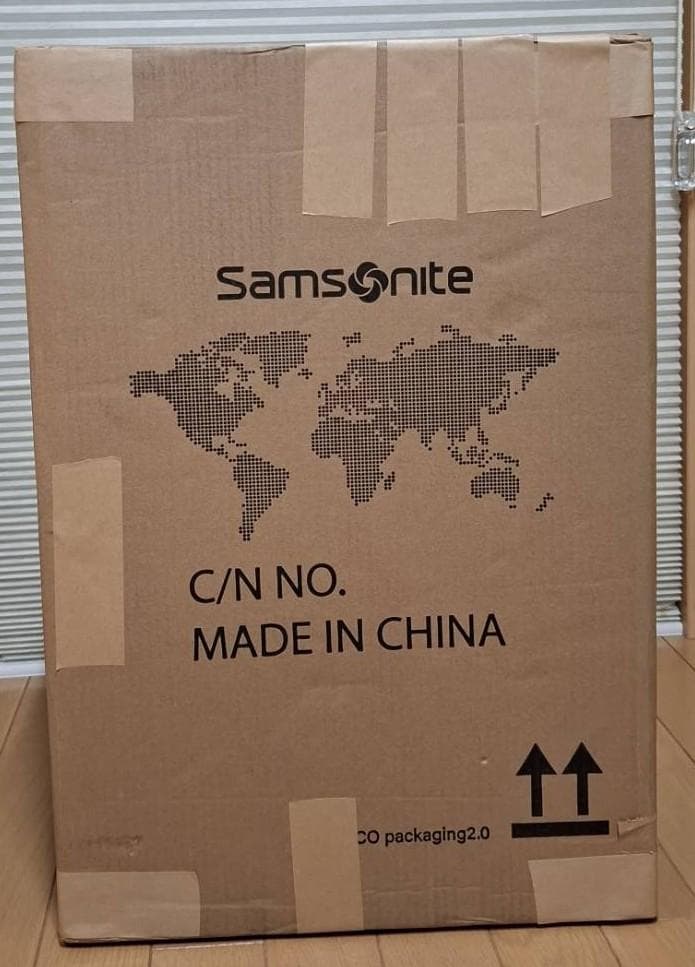 サムソナイト #Slate Green Spinner 55/20 Exp