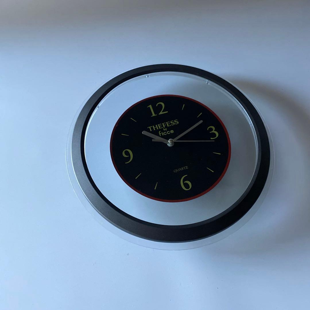 フィッチェ ポストモダン 掛け時計 置き時計 新品未使用 ソットサス 時計