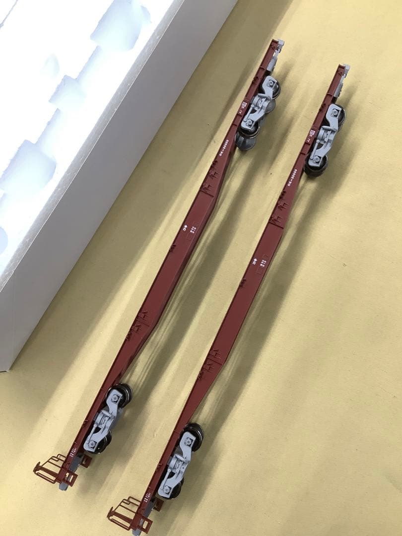 TOMIX HOゲージ HO-713 コキ50000形(コンテナ無グレー)2両