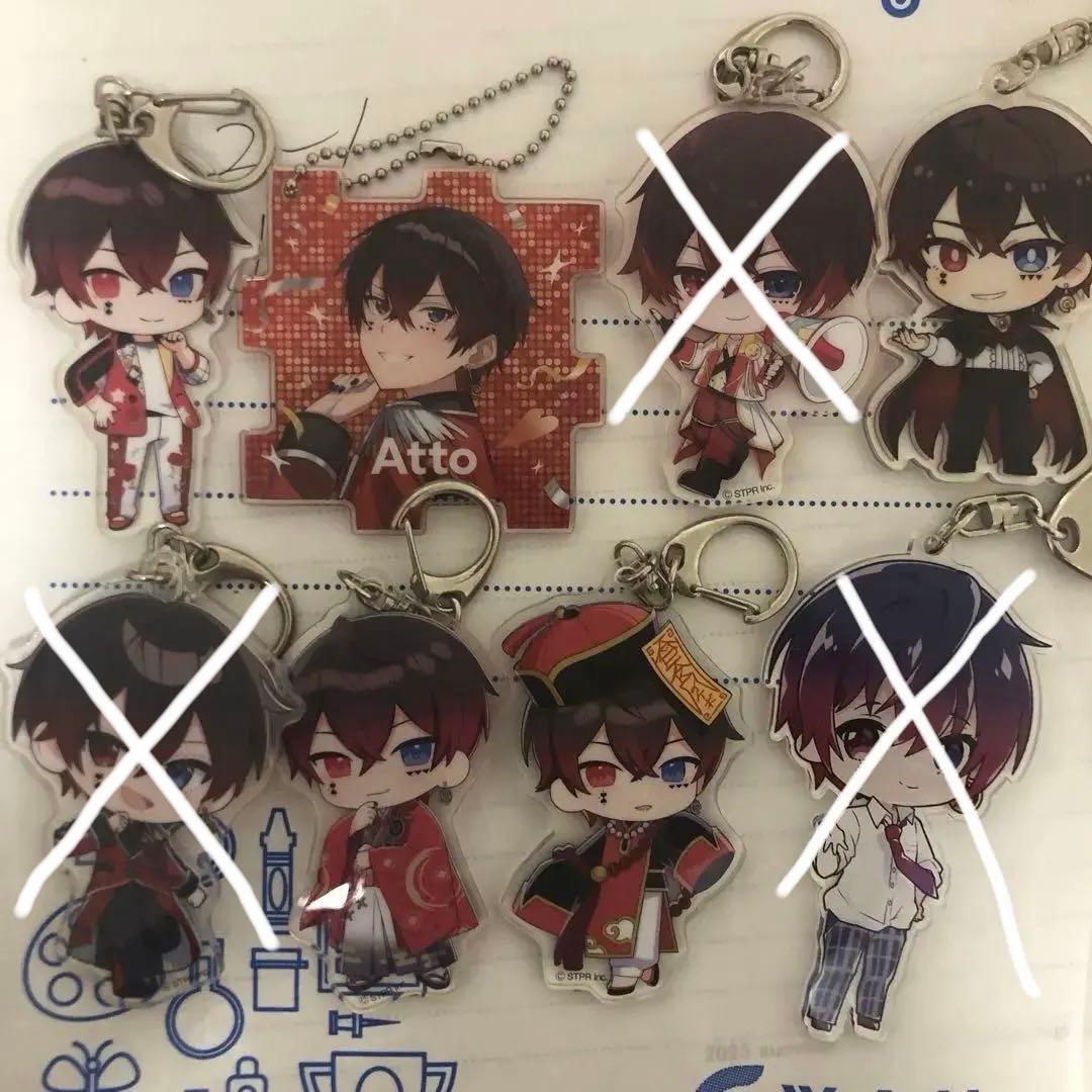 あっとくん AMPTAKxCOLORS アクリルキーホルダー 5個セット - メルカリ